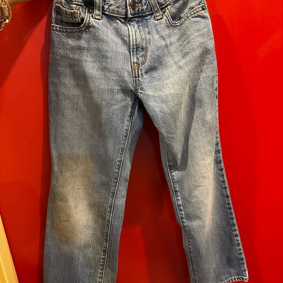Old Navy Loose Boot-Cut Light Blue Jeans Boys - Picture 2 of 6